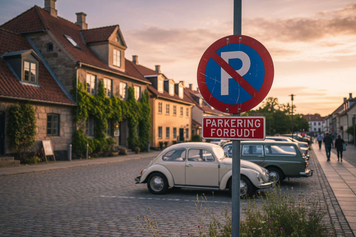Forstå 'Parkering Forbudt' Skiltet: En Guide til Korrekt Parkering